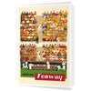 Boston Fenway Baseball Stands 5 x 7 Greeting Card