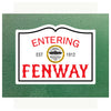 Entering Fenway Sign Magnet & Greeting Card