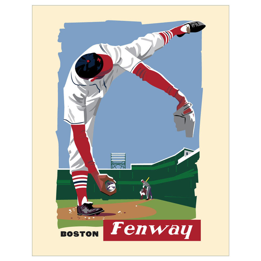 Boston Fenway Pitcher Magnet