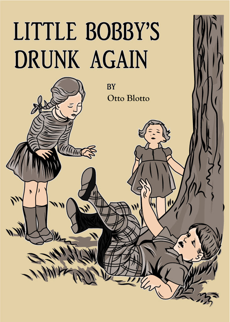 Oops! Little Bobby's Drunk Again Magnet