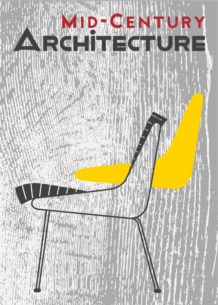 Mid-Century Architecture Magnet