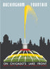 Chicago Buckingham Fountain Poster Magnet
