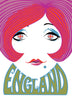 English Mod 60's Gal Magnet