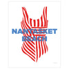 Nantasket Beach, Hull, MA Magnet & Greeting Card