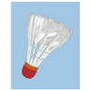 Badminton Shuttlecock Magnet & Greeting Card