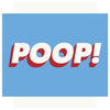 Poop! Modern Art Print Magnet & Greeting Card