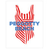 Peggotty Beach, Scituate, Massachusetts Bathing Suit Magnet & Greeting Card