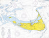 Nantucket Island Nautical Chart Magnet
