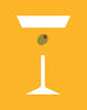 Martini & Olive Magnet