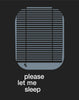 Please Let Me Sleep Print Magnet