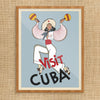 Visit Cuba Dancer Travel Poster 11 x 14 Print