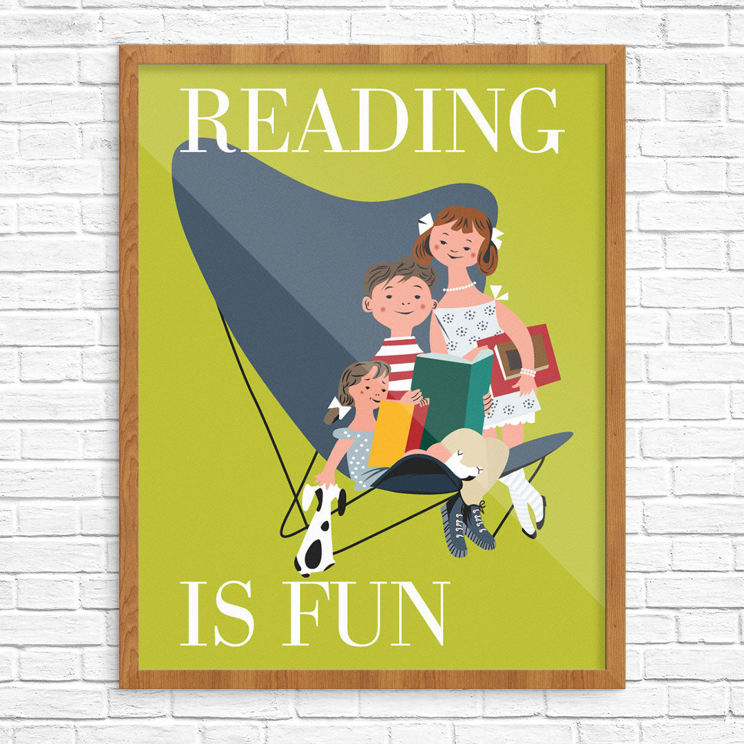 Readingnis Fun Reading is Fun Print – Fridgedoor