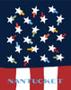 Nantucket Colorful Summer Flag Magnet