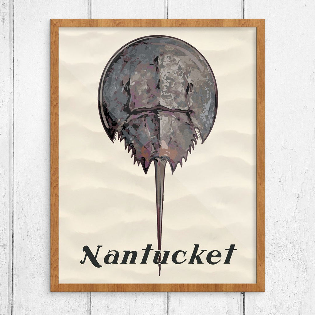 Nantucket Horseshoe Crab Print