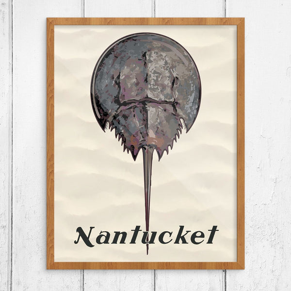 Nantucket Horseshoe Crab Print