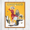 Chicago Windy City Shopper 11 x 14 Print