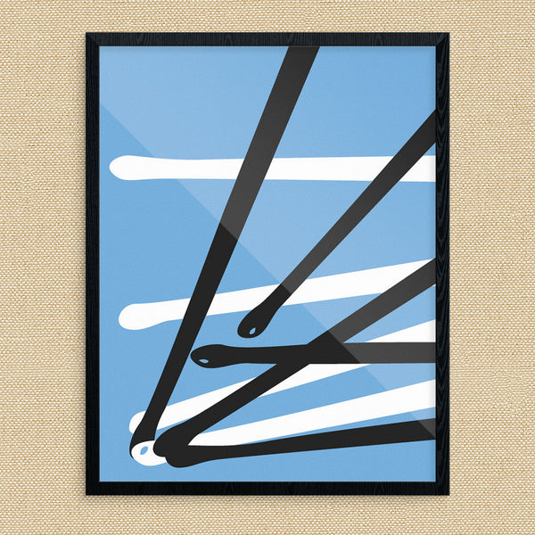 Drumstick Rhythms 11 x 14 Print