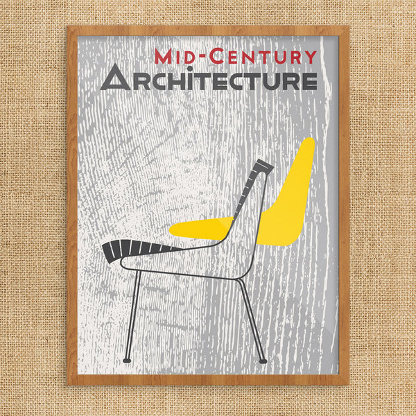 Mid-Century Modern Architecture 11 x 14 Print