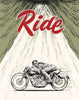 Ride Motorcycle Man Magnet