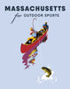 Massachusetts For Outdoor Sports Magnet