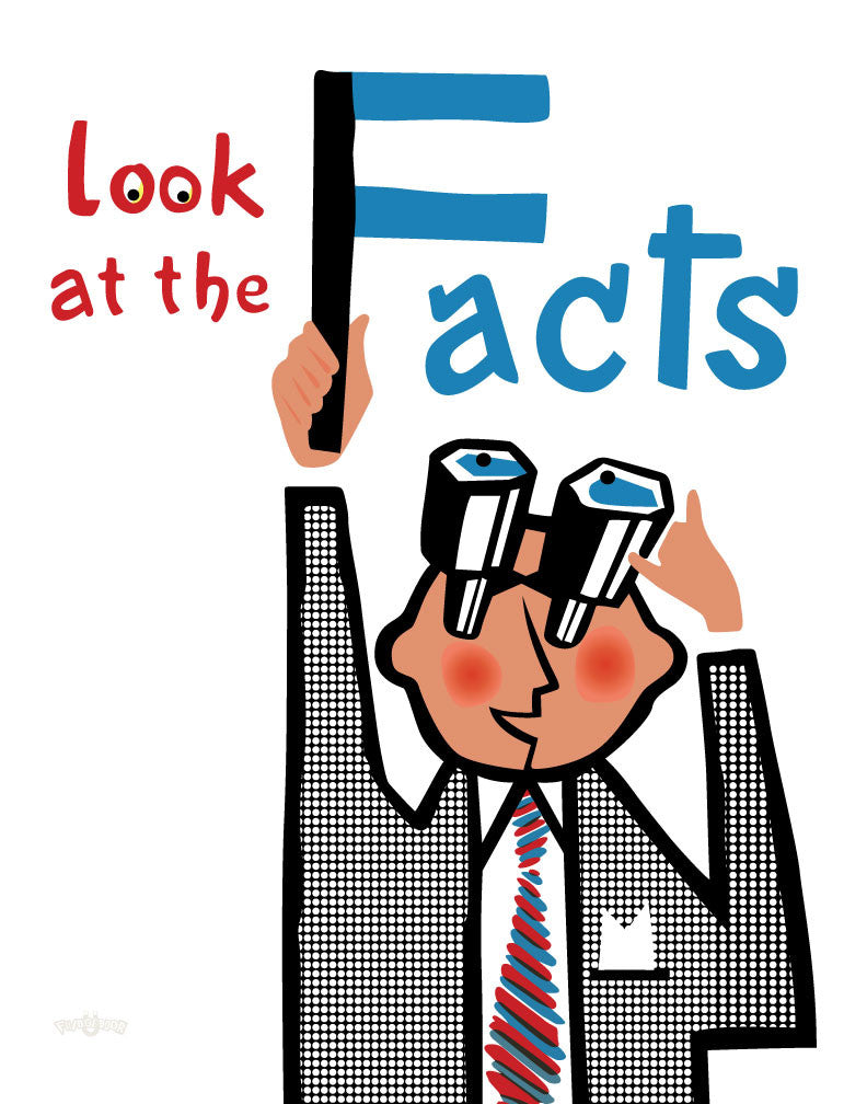 Look at the Facts Magnet