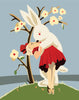 Very Happy Easter Bunny Magnet