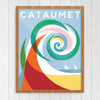 Colorful Wave Cataumet 11 x 14 Print