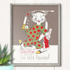 The Cat's Pajamas Christmas Print