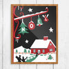 Noel Home Holiday 11 x 14 Print