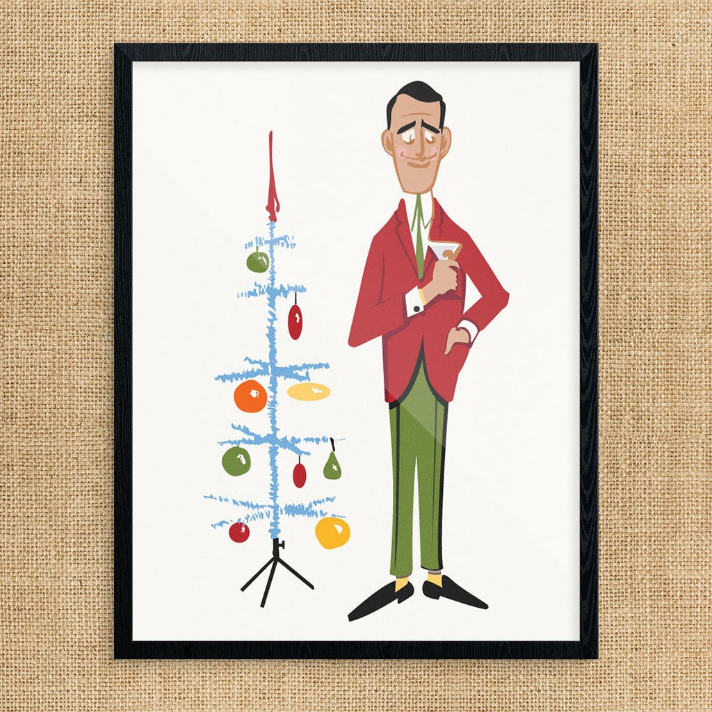 Bachelor Christmas 11 x 14 Print