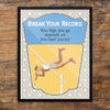 Break Your Record Motivational Poster 11 x 14 Print