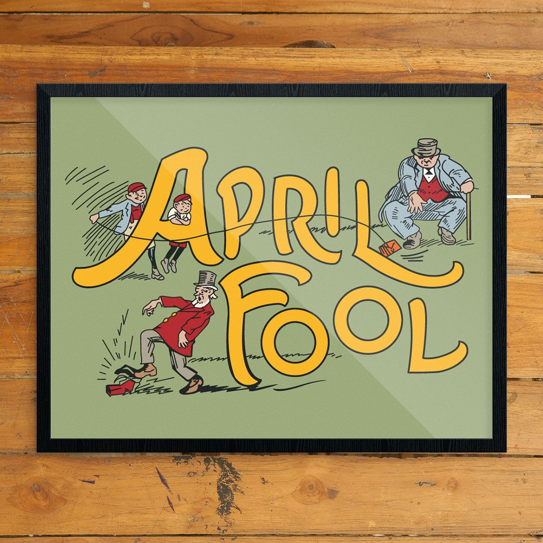 Vintage April Fools Print – Fridgedoor