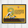 The Game is Won in the 9th Inning Workplace Motivational Poster