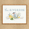 The Riverside London Transport Print