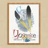 Ski Yosemite Vintage Ski Poster