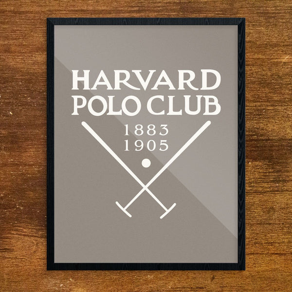 Harvard Polo Club Print