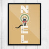 Noel Cat Holiday Print