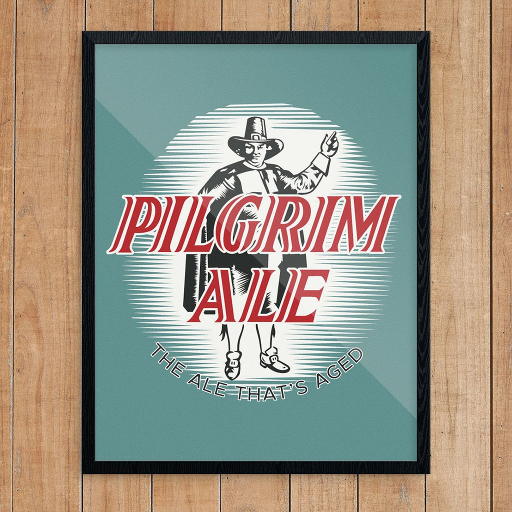 Croft Pilgrim Ale The Ale That's Aged Print
