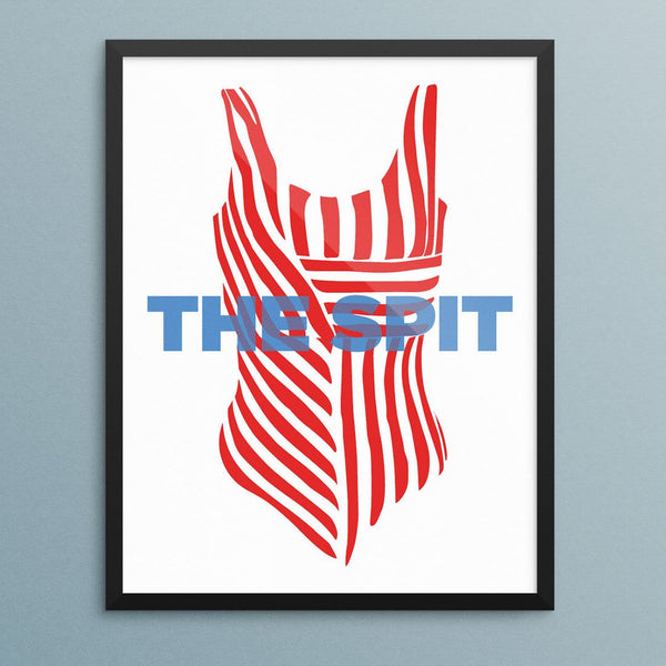 The Spit Bathing Suit Print