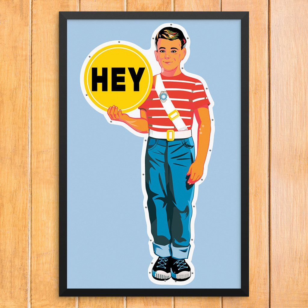 Hey Boy Twink 12 x 18 Prnt