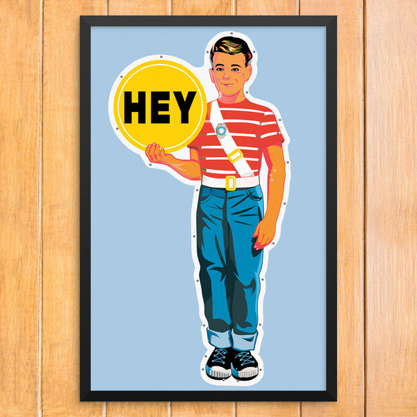 Hey Boy Twink 12 x 18 Prnt
